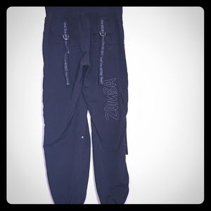 🥝 Zumba Fitness Black Cargo Pants